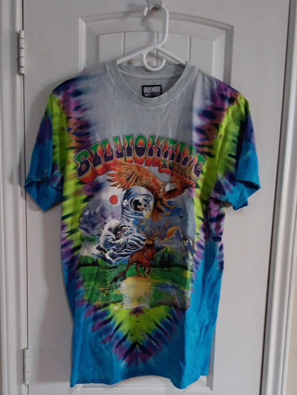 Billionaire Boys Club Future Nature Astronaut Tie Dye Tee Small